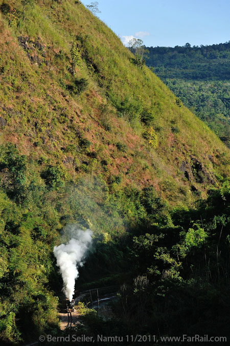 Burma Mines Railway: beyond Namtu