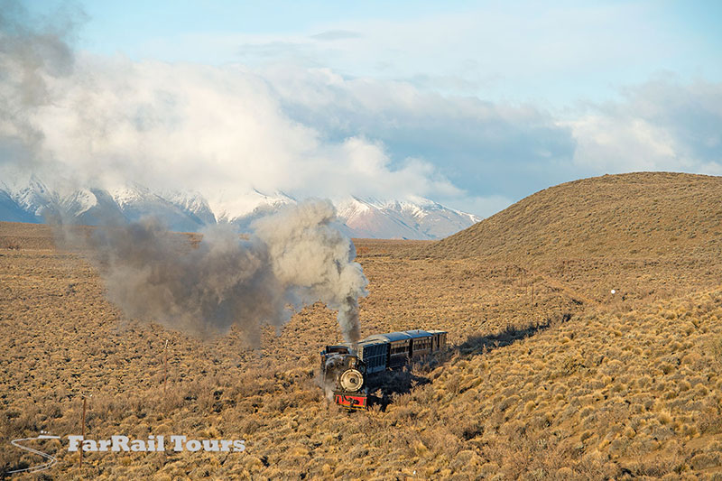 Argentina: The Old Patagona Express - steam along the Andes