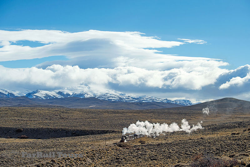 Dampf in Patagonien (Argentinien): La Trochita