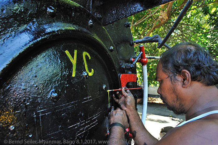 State Railway Steam in Myanmar/Burma