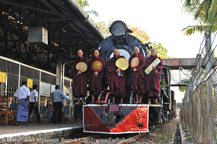 State Railway Steam in Myanmar/Burma