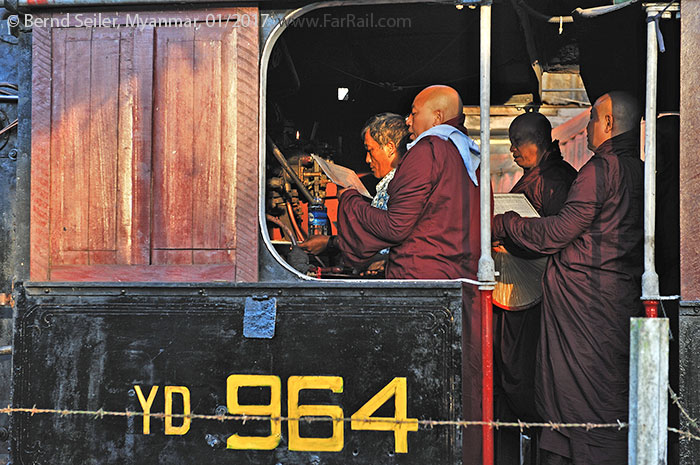 State Railway Steam in Myanmar/Burma