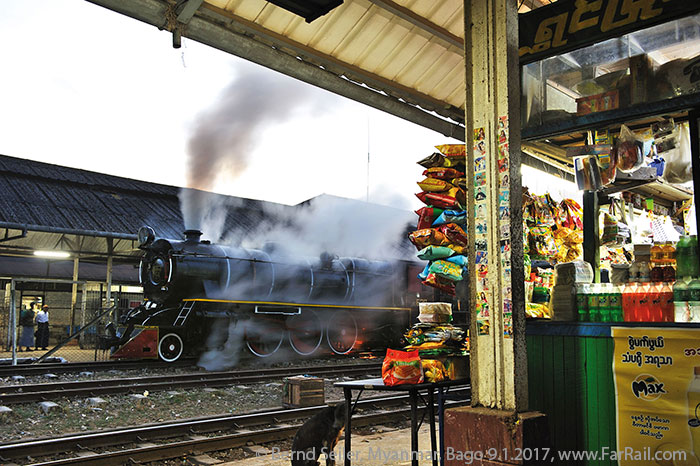 State Railway Steam in Myanmar/Burma