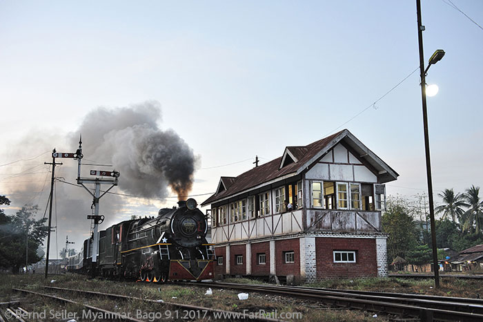 State Railway Steam in Myanmar/Burma