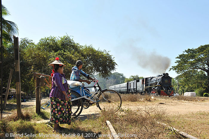 State Railway Steam in Myanmar/Burma
