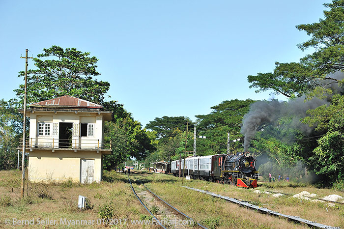 State Railway Steam in Myanmar/Burma