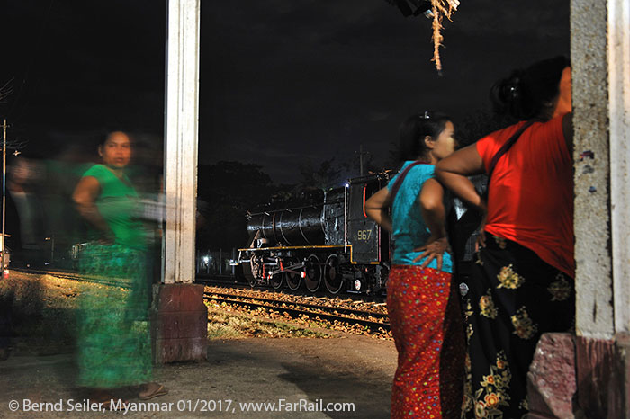 State Railway Steam in Myanmar/Burma