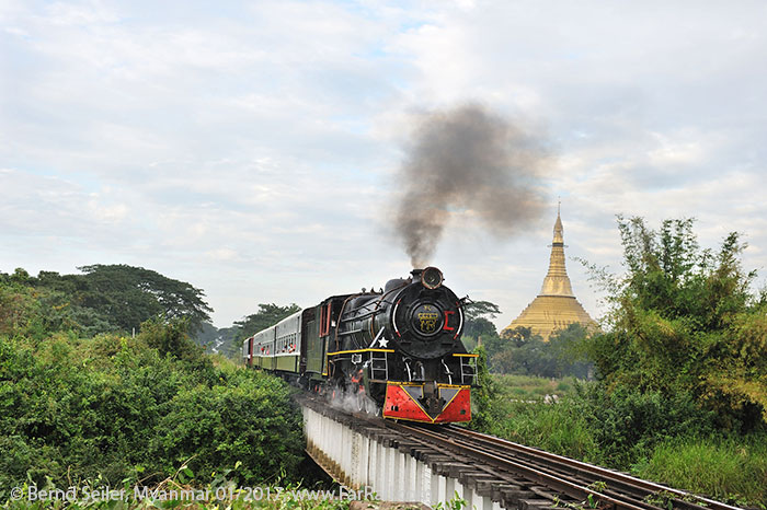 State Railway Steam in Myanmar/Burma