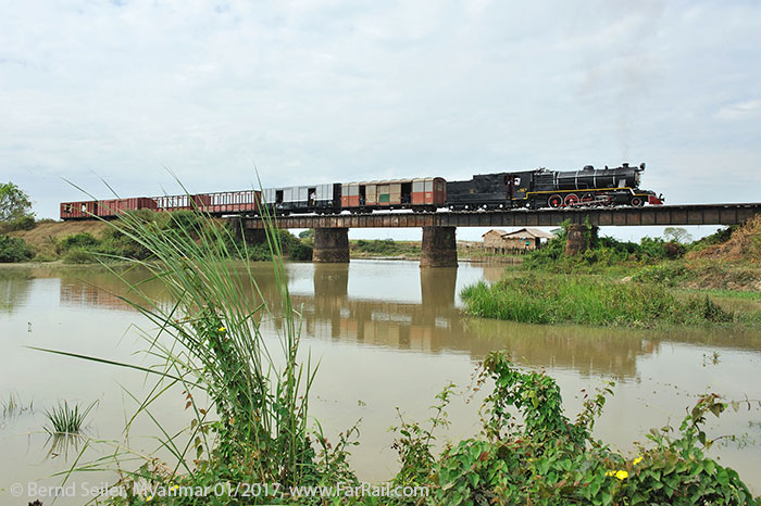 State Railway Steam in Myanmar/Burma