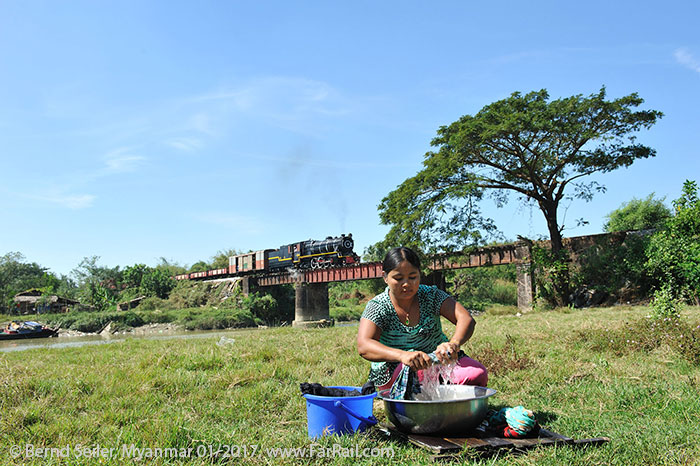 State Railway Steam in Myanmar/Burma