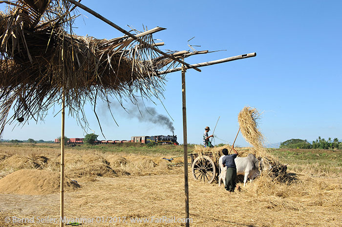 State Railway Steam in Myanmar/Burma