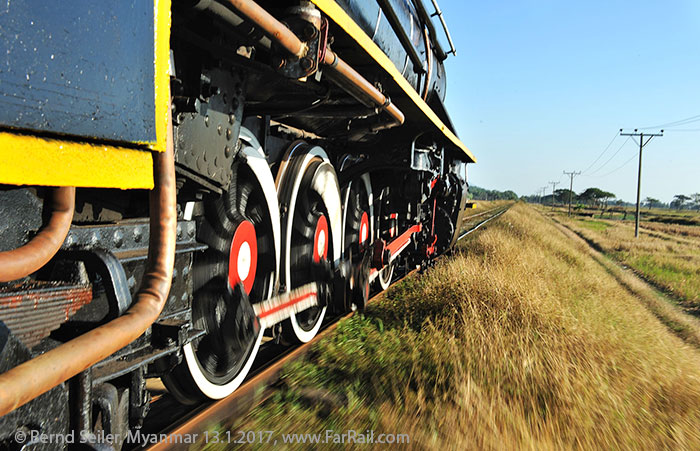 State Railway Steam in Myanmar/Burma