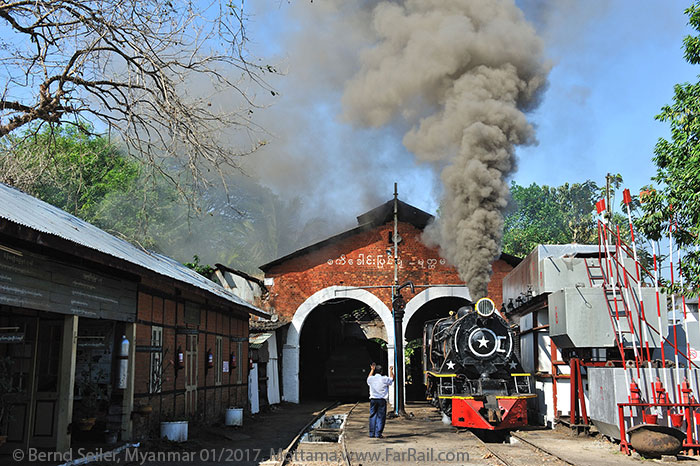State Railway Steam in Myanmar/Burma