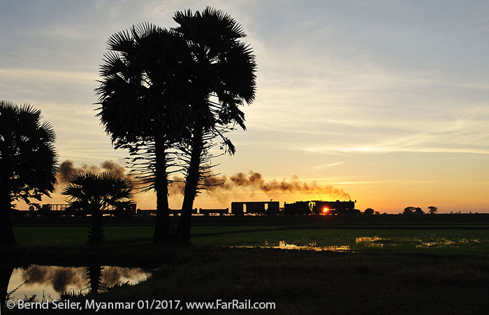 State Railway Steam in Myanmar/Burma