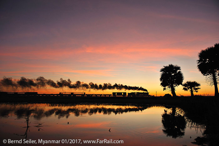 State Railway Steam in Myanmar/Burma