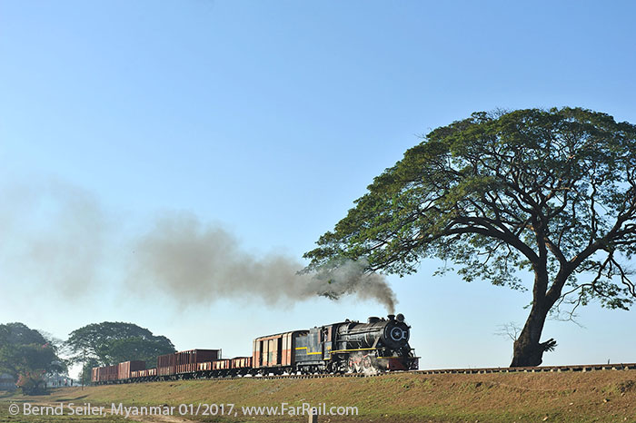 State Railway Steam in Myanmar/Burma