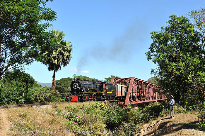 State Railway Steam in Myanmar/Burma