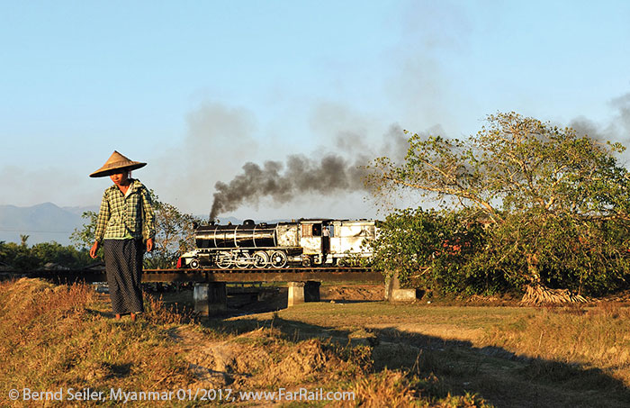 State Railway Steam in Myanmar/Burma