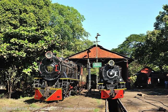 State Railway Steam in Myanmar/Burma