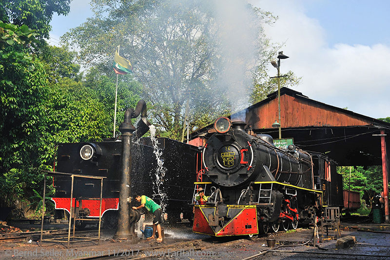 State Railway Steam in Burma/Myanmar