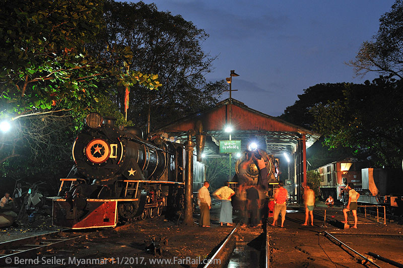 State Railway Steam in Burma/Myanmar