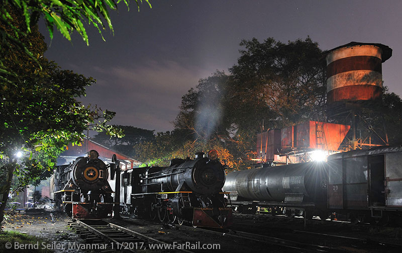 State Railway Steam in Burma/Myanmar