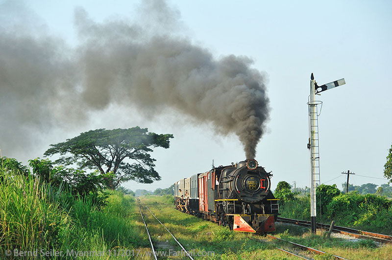 State Railway Steam in Burma/Myanmar