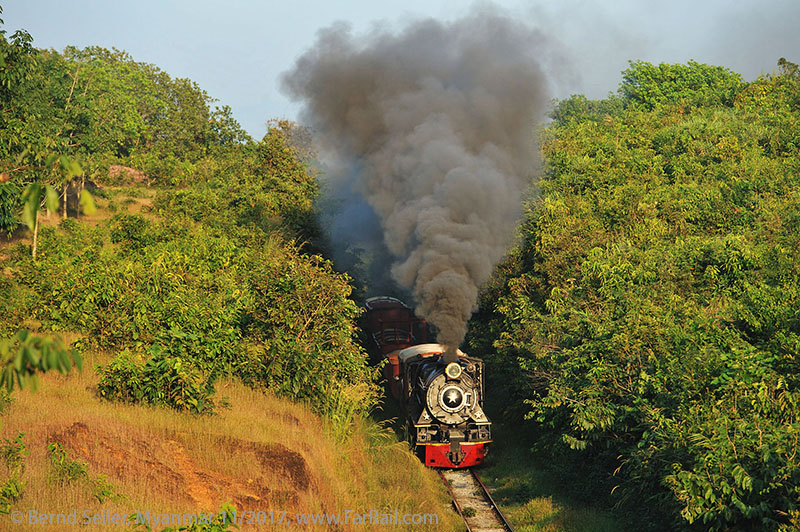 State Railway Steam in Burma/Myanmar