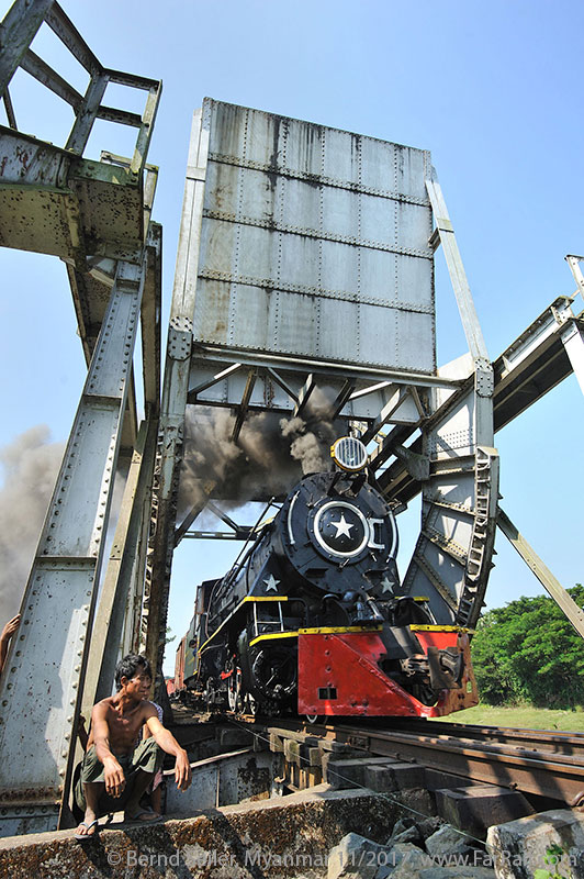State Railway Steam in Burma/Myanmar