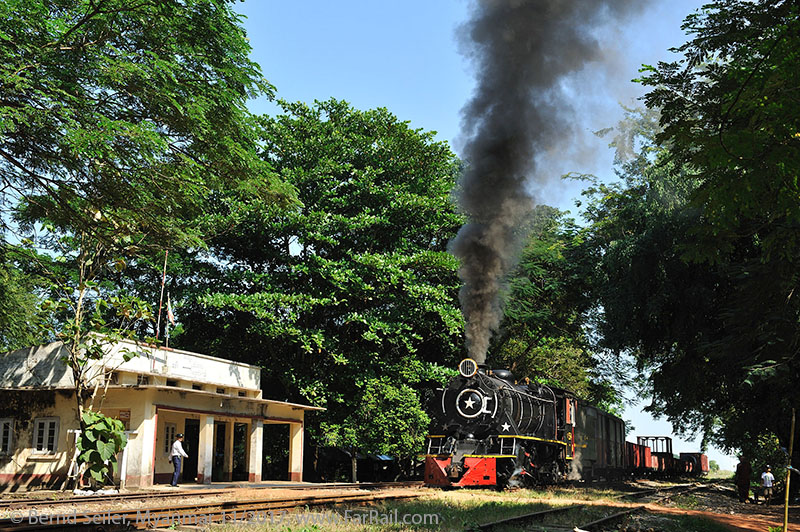 State Railway Steam in Burma/Myanmar