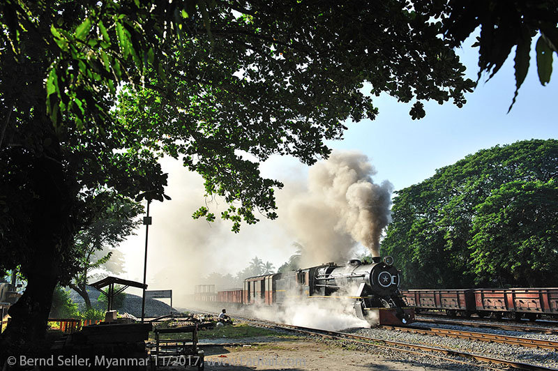 State Railway Steam in Burma/Myanmar
