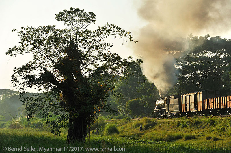 State Railway Steam in Burma/Myanmar