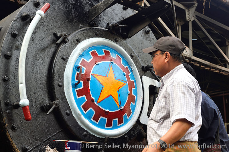 State Railway Steam in Burma