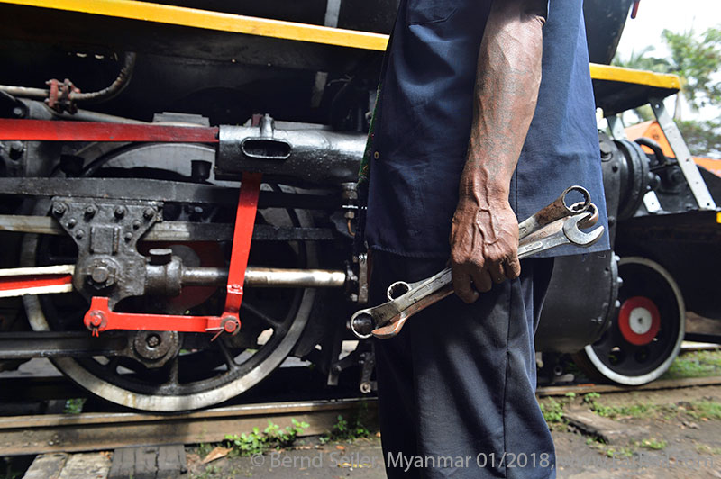 State Railway Steam in Burma