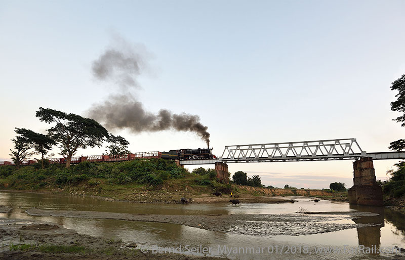State Railway Steam in Burma