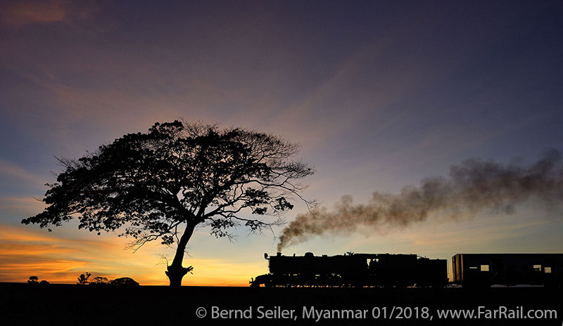 State Railway Steam in Burma