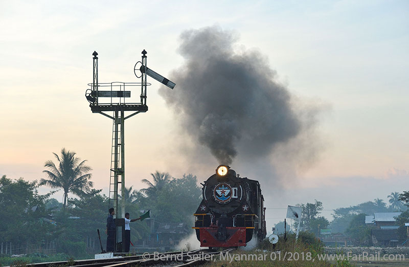 State Railway Steam in Burma