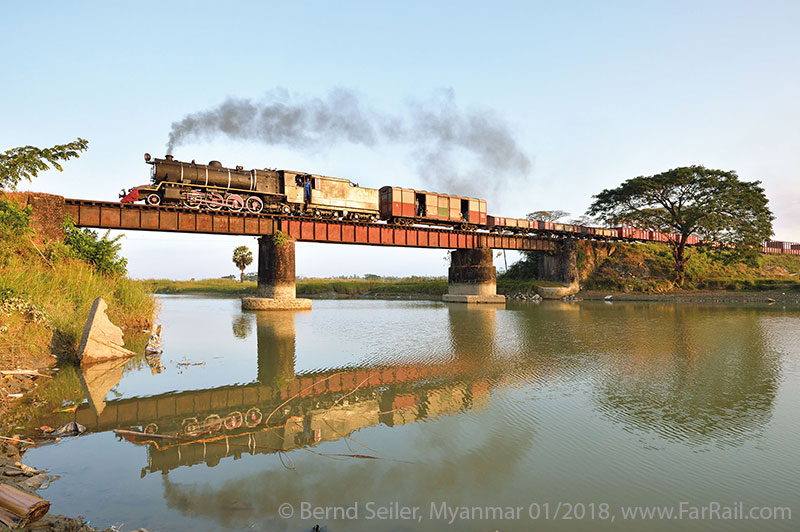State Railway Steam in Burma