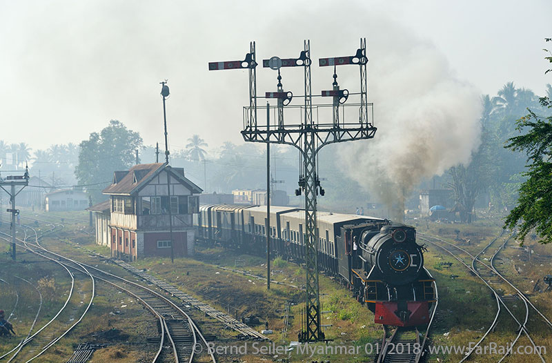 State Railway Steam in Burma