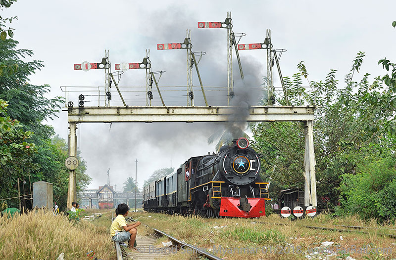 State Railway Steam in Burma