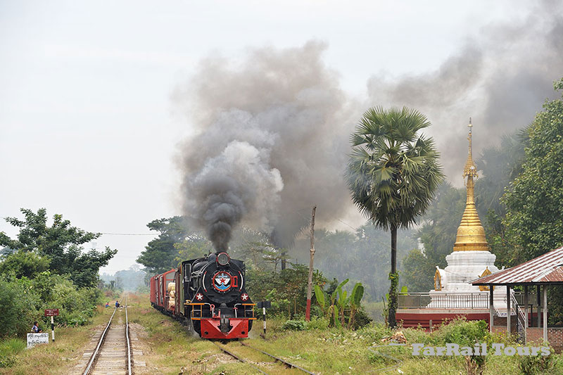 Main Line Steam in Burma (Myanmar)