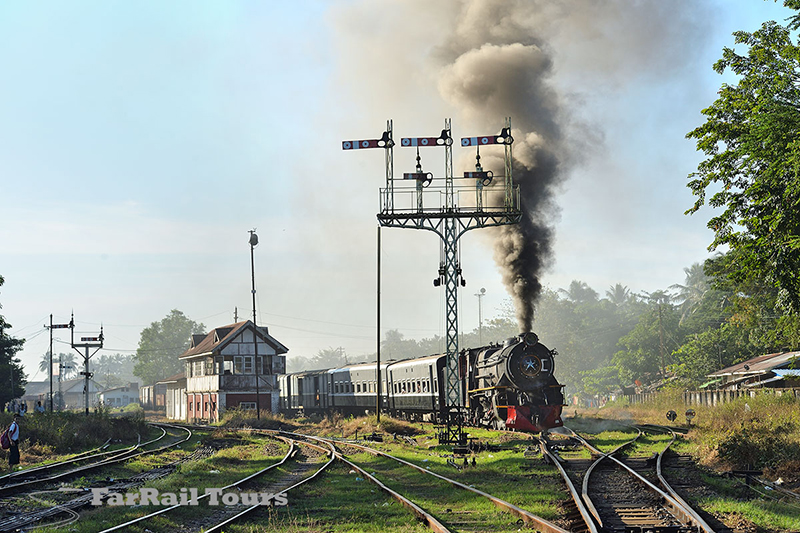 Main Line Steam in Burma (Myanmar)