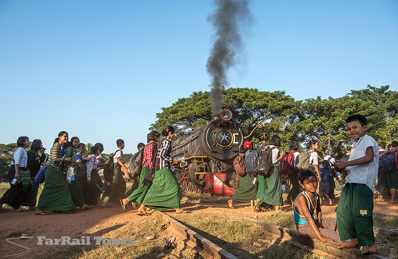 Steam in Burma/Myanmar