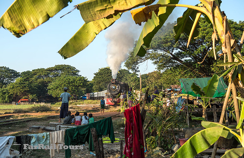 Steam in Burma/Myanmar