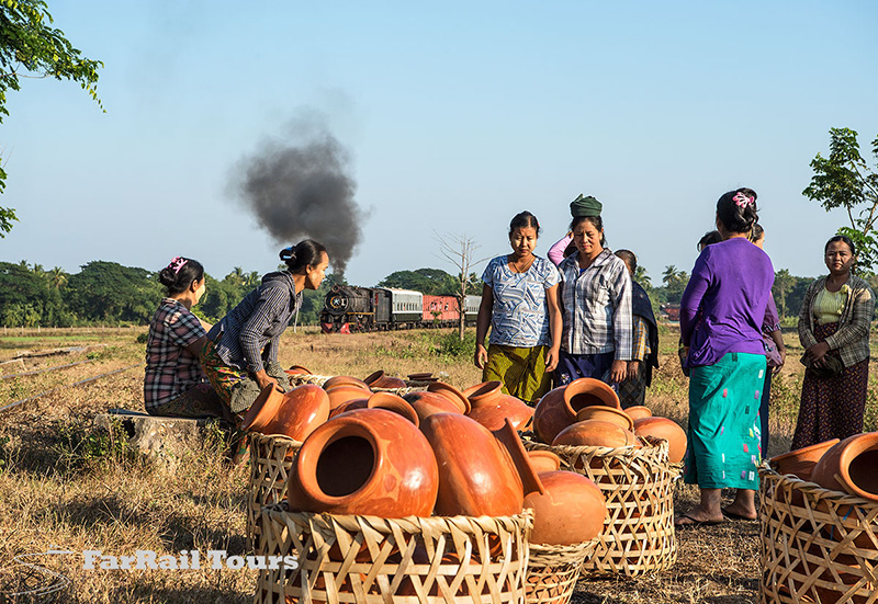 Steam in Burma/Myanmar