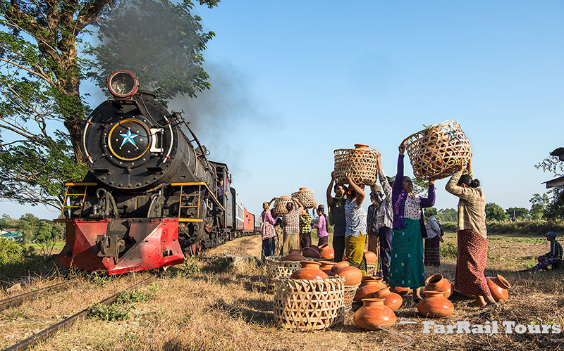 Steam in Burma/Myanmar