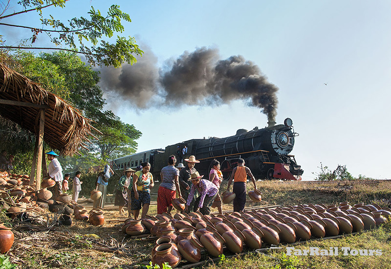 Steam in Burma/Myanmar