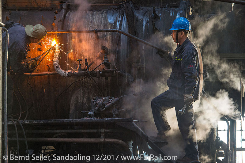 Dampf in China: Sandaoling