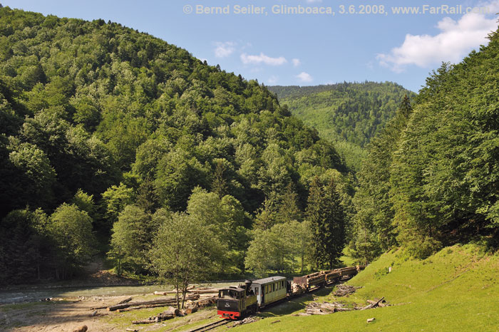 Waldbahn Viseu de Sus, bei Glimboiaca