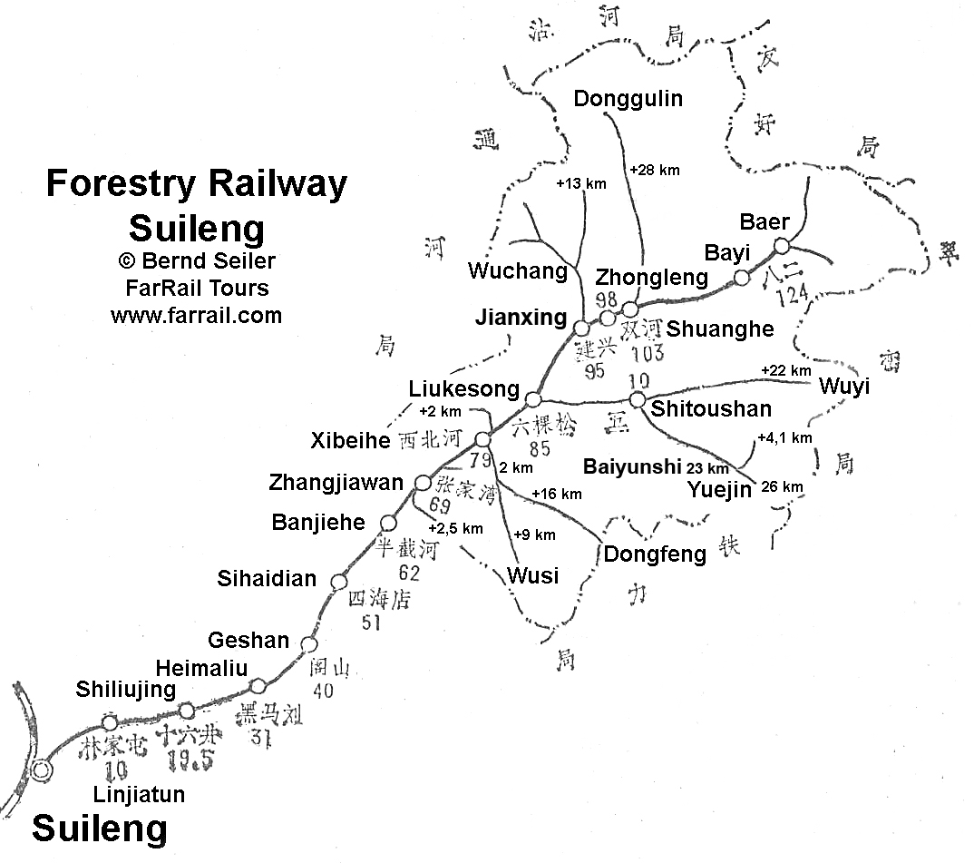 map forestry line Suileng